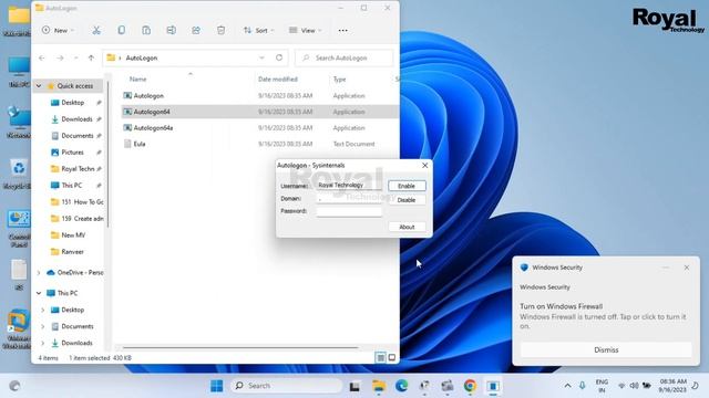 How to AutoLogon in Windows 11 || No More Passwords! Windows 11 AutoLogo смотреть онлайн