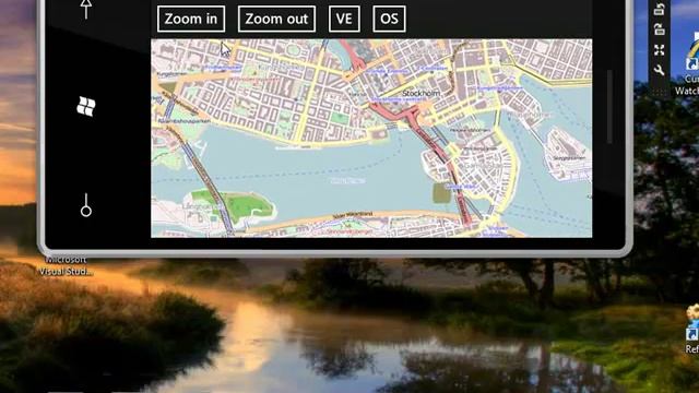 Windows phone 7 map control смотреть онлайн