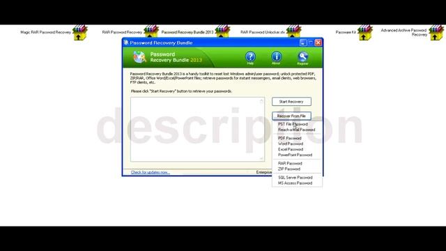 Winrar password unlocker (four portable programs) HD смотреть онлайн