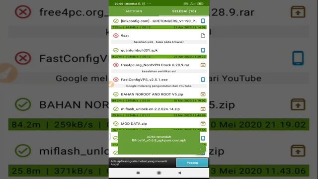 Aplikasi ADM Solusi Gagal Download File Jumbo di Android смотреть онлайн