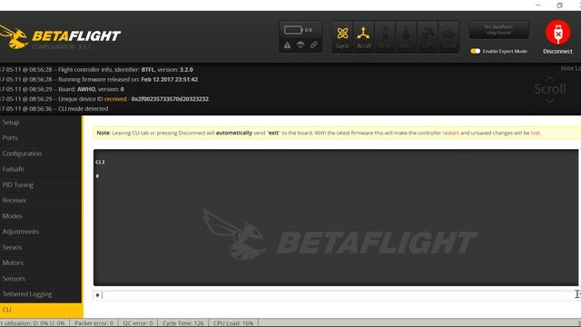 How to paste a Dump file in to CLI - Betaflight смотреть онлайн