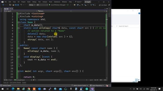 OOP345NBB - 03- Sep15- Static, Main Arguments, Reference Review, void pointers, lvalue and value смотреть онлайн