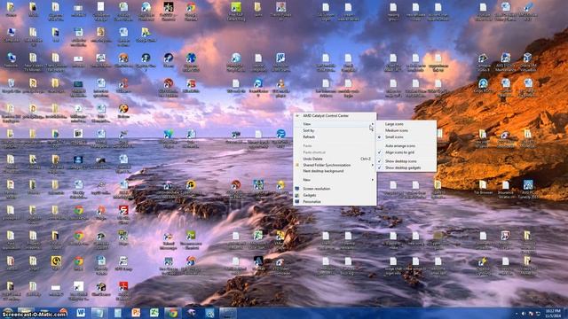 How To Change The Size Of Icons On Windows 7,8,10 смотреть онлайн
