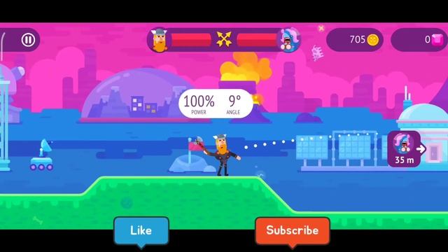 Ultimate Bowmasters Full Gameplay / Ultimate Bowmasters Funny Gameplay Walkthrough #1 (Android, ios смотреть онлайн