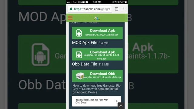 How to download Gangster Rio city of saints apk obb смотреть онлайн