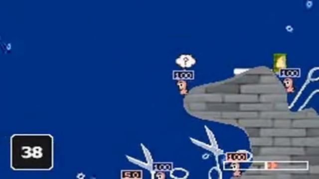 Worms World Party sur GameBoy Advance смотреть онлайн