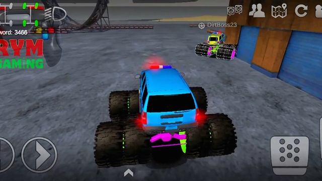 Part109/Button Or Analog Slide Throttle/Android Gameplay Monster Truck Game смотреть онлайн