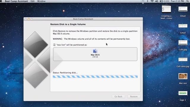 Remove Bootcamp Partition смотреть онлайн