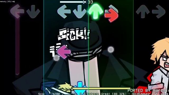Friday night funkin Chainsaw man Mod (Android) смотреть онлайн
