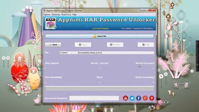 RAR Password Recovery using Appnimi RAR Password Unlocker смотреть онлайн