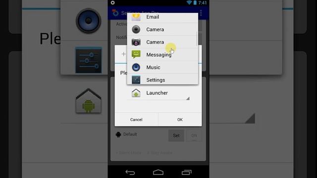 Settings App: Unique Settings for each Android App [Android App Demo] смотреть онлайн