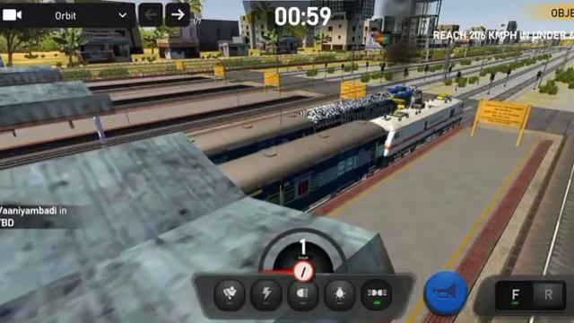 Indian Train Simulator - Speed Test Gameplay Walkthrough (Android, iOS) смотреть онлайн