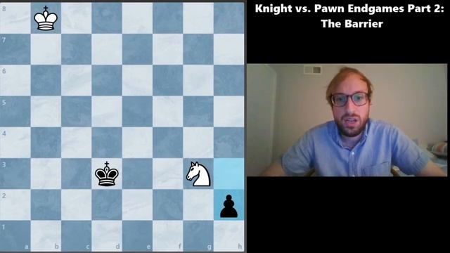 Chess Endgames Knight vs Pawn Part 2: The Barrier смотреть онлайн