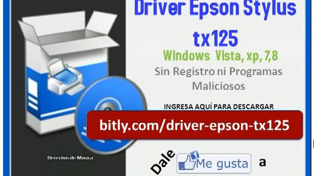 Descargar Driver Epson tx125 смотреть онлайн