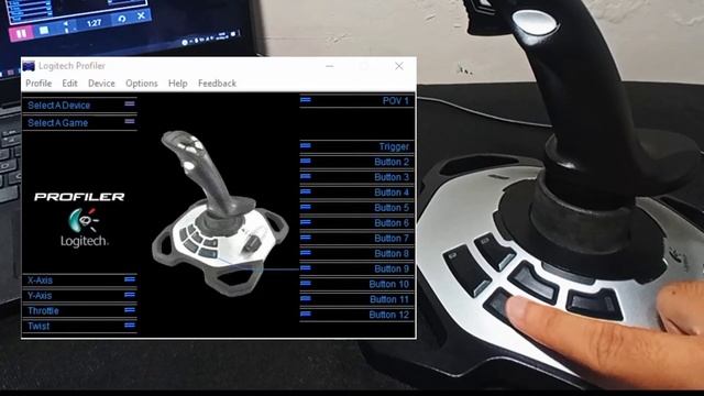 Joystick Logitech Extreme 3D PRO