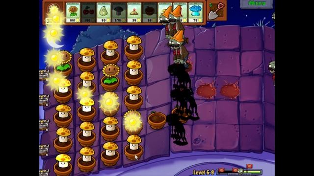 Plants vs Zombies Remastered - Level 6-8 смотреть онлайн