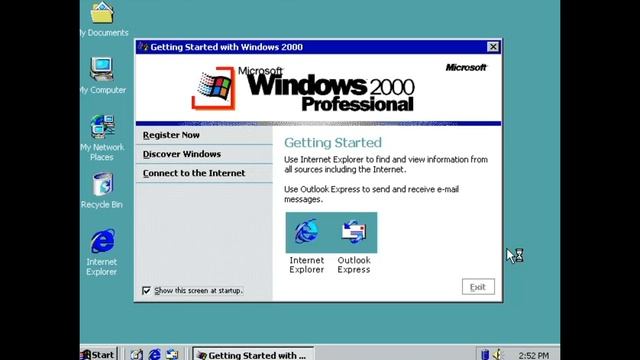 Windows 2000 startup sound смотреть онлайн