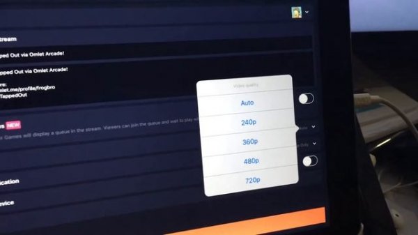 Quick start up Tutorial on Omlet Arcade (IOS STREAMING APP)