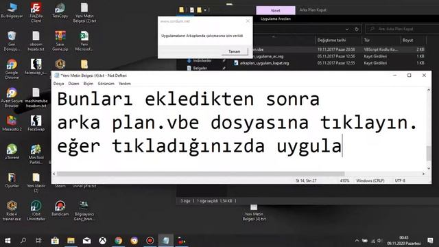 Gereksiz Yere Çalışan Arka Plan Uygulamarını Kapatma смотреть онлайн