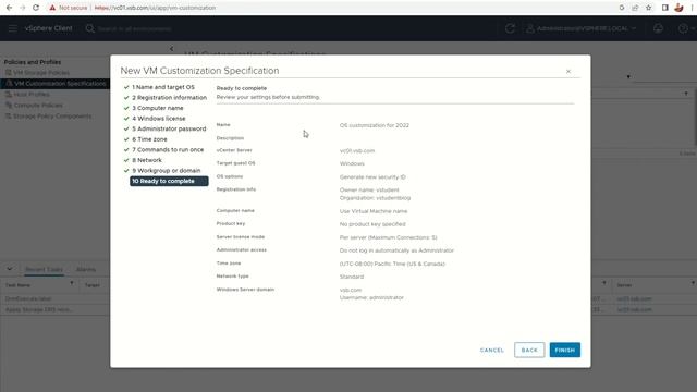VMWare vSphere 8 Cloning VM Creating Template, content library, RDS, OVF, Fast Track Course - 05 смотреть онлайн