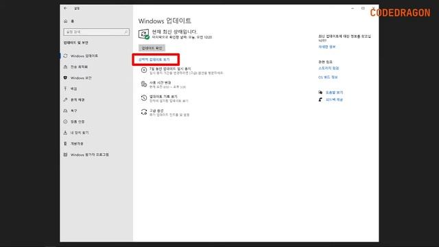 윈도우 업데이트에서 선택적 업데이트 하기 - Windows Update смотреть онлайн