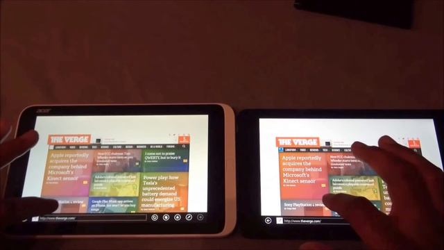 Dell Venue 8 Pro vs Acer W3 Part 1 смотреть онлайн