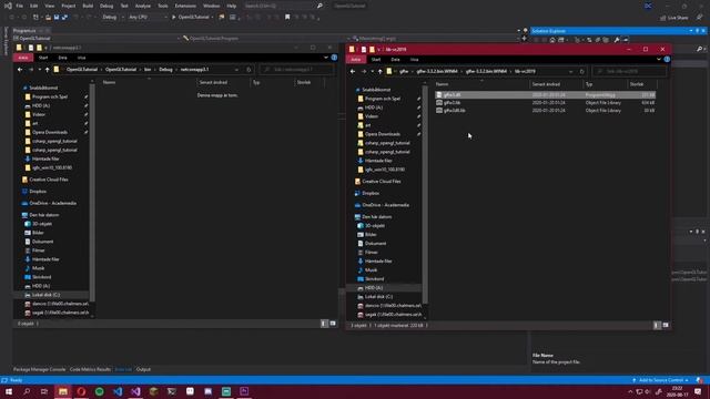Getting started with OpenGL & GLFW in C# - Tutorial смотреть онлайн