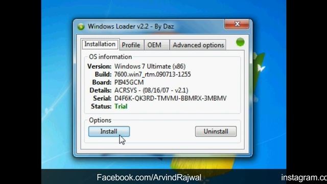 How to activate windows 7 Without Product key || 100% Working. смотреть онлайн