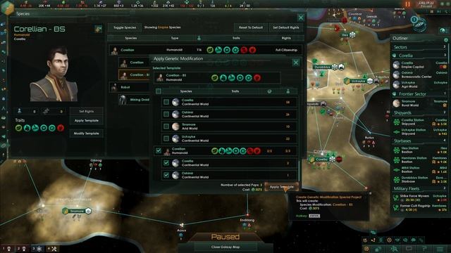Larabee's Star Wars Mod for Stellaris: Corellia 5 смотреть онлайн
