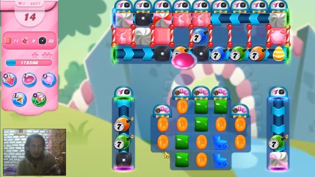 Candy Crush Saga Level 6657 - 1 Stars, 32 Moves Completed смотреть онлайн