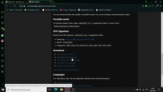 Quick Cpu | Mem Reduct Kullanımı | Performans Arttırmak | Ram Temizliği Sadece 3 Dakikada смотреть онлайн