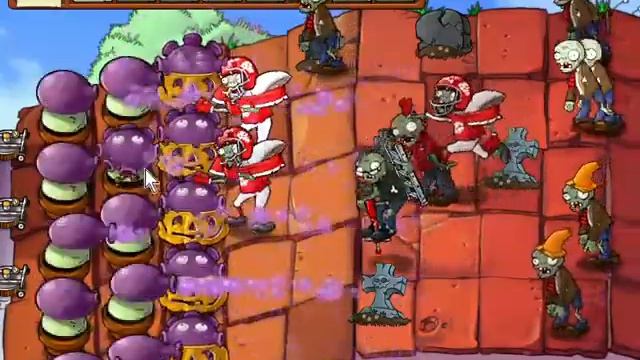 Destroying Plants Vs. Zombies Plus (Hard Mode Mod) Level 5-4 смотреть онлайн