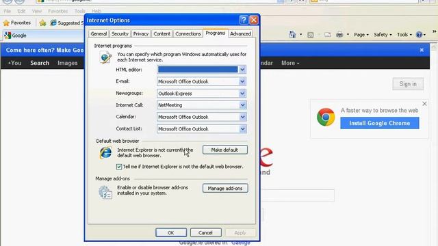 Make Internet Explorer Default Browser смотреть онлайн