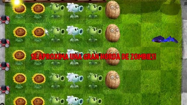 (Plants vs Zombies real life)(parte 4) gameplay nivel 9-10 (día) смотреть онлайн
