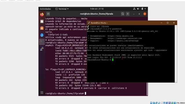 Como Conectar Putty con Protocolo SSH de maquina host Windows 10 a Ubuntu 20.04 смотреть онлайн