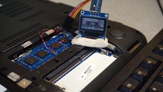 Any I2C bus is a display, even your RAM. смотреть онлайн