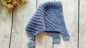 Косынка-чепчик детский.