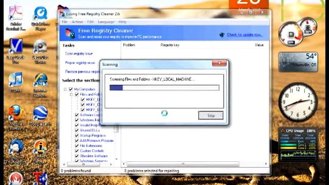 EUSING Free Registry Cleaner (Registry Cleaning Time) смотреть онлайн
