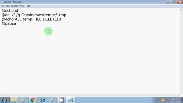 How to create batch file with CMD/DOS commands смотреть онлайн