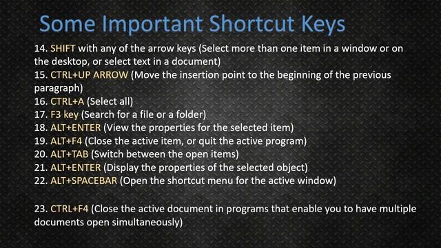 windows 10 Micro Soft Keyboard Shortcut Keys part-1 смотреть онлайн