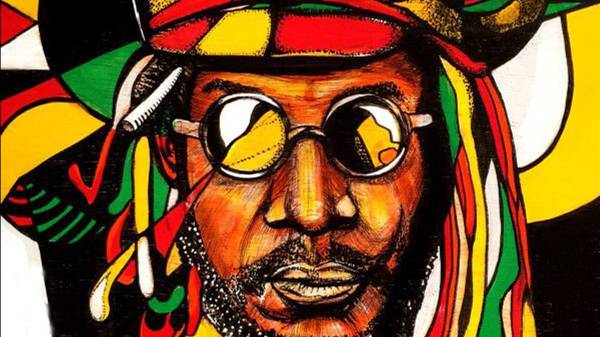 Cheerful music in the style of reggae