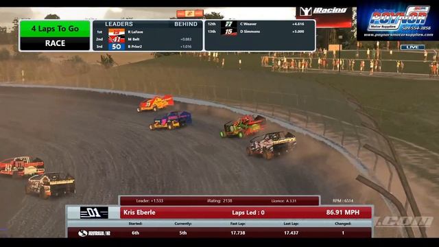Real Racing Online 358s at Eldora race #1 смотреть онлайн