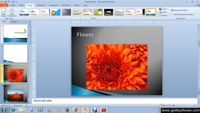 Microsoft PowerPoint 2010 Add Slide, Layout & Preview Slides, Print Photo Album смотреть онлайн