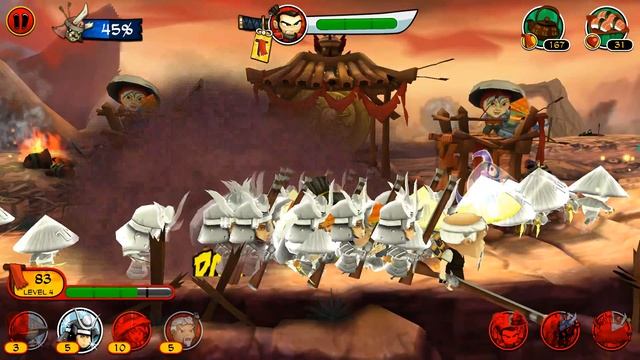 Samurai vs Zombies defense 2 - Wave 999 - HD смотреть онлайн