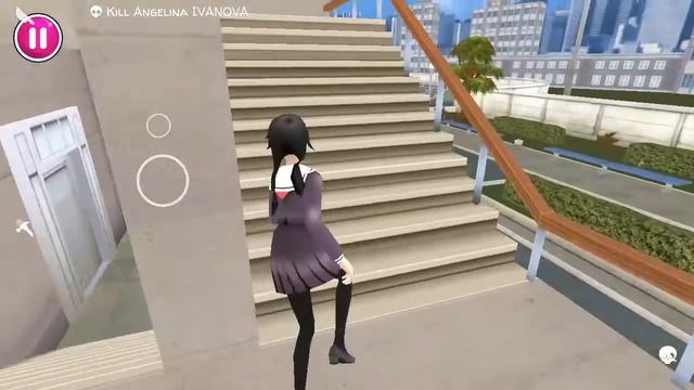 All Weapon Kill Angelina lvanova Yandere School смотреть онлайн