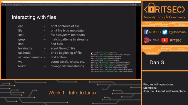 Education 20/21 Week 1 - Intro to Linux смотреть онлайн