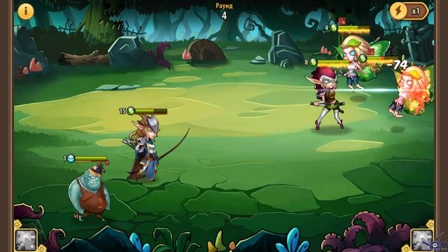 [Android] [1] Idle Heroes: Лес Бодхисатвы смотреть онлайн