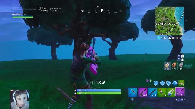 Fortnite Only dropping lonley lodge on valentines day :( // Fortnite earthquake // Fortnite PS4 liv смотреть онлайн