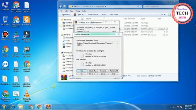 How To Install Microsoft Word 2016 On Windows 7।। Masud Rana Tech Doctor।। Bangla tutorial 2021. смотреть онлайн