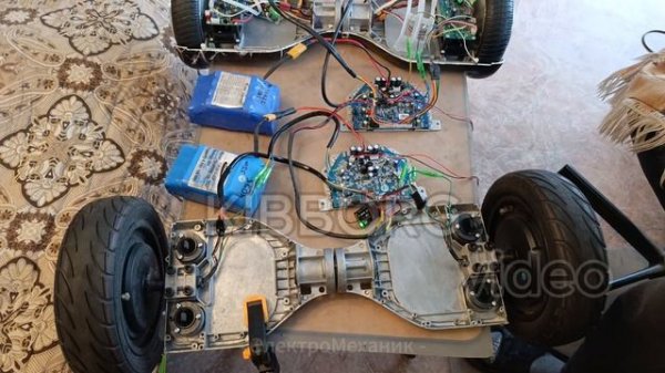 №79 Прошивка платы гироскутера под радиоуправление. Демо к заказу для С. pwm_4wd_1000